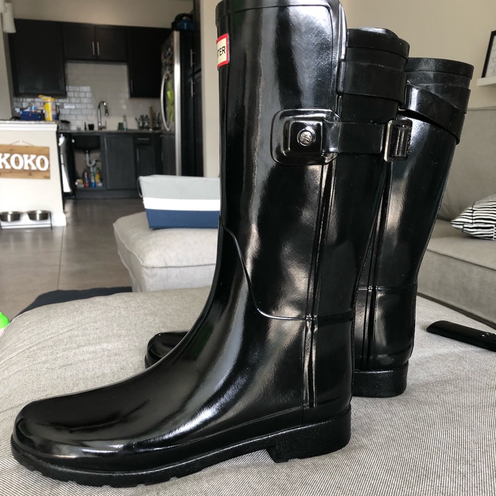 Hunter Original Refined Strap Short Wellingtons